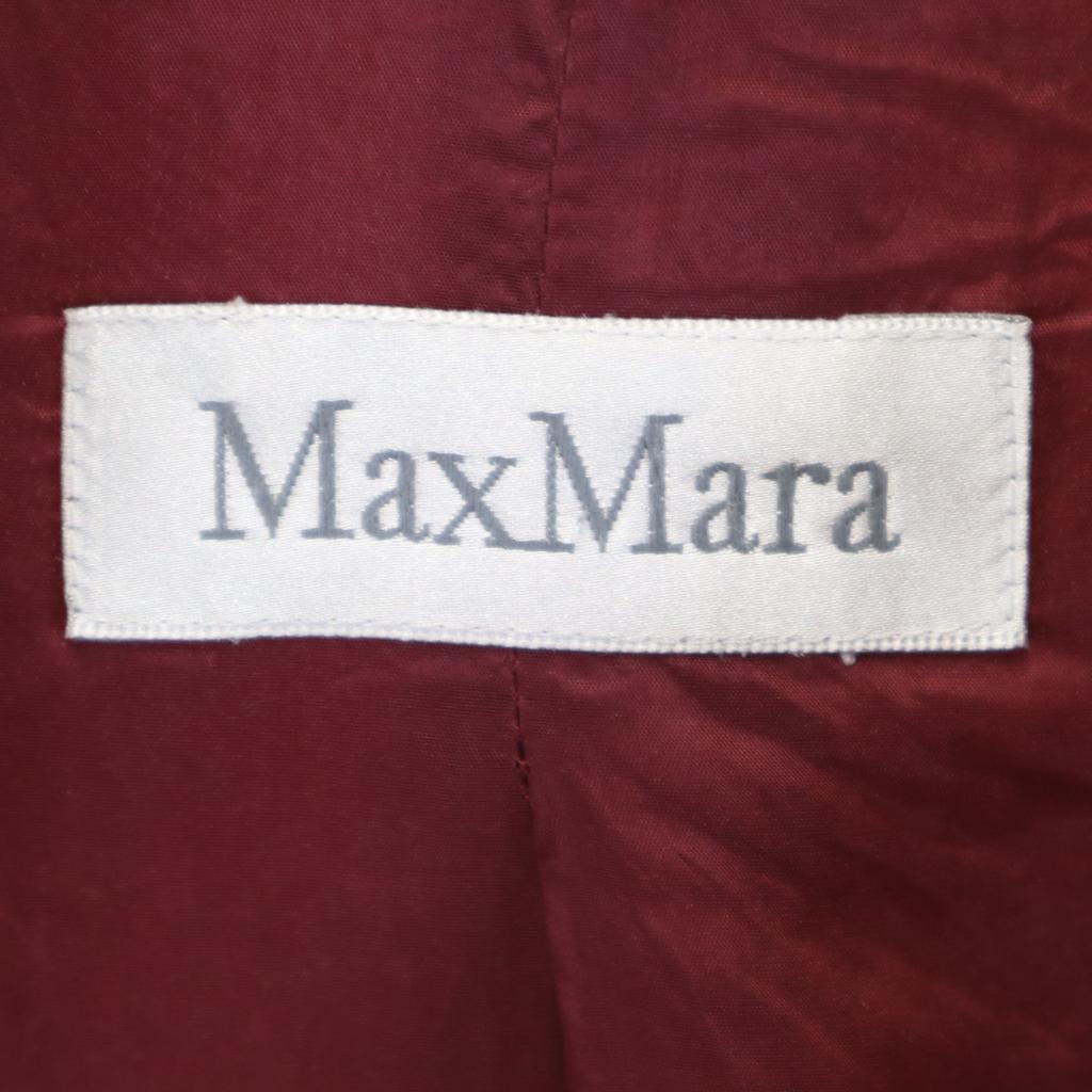 Max Mara Made In Italy Skirt Suit Setup 42 Bordeaux Series Women Used