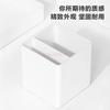 1pcs Multi Functional Pen Holder Storage Box, Square Simple Desktop Stationery Pen Holder, Multifunctional Office Use