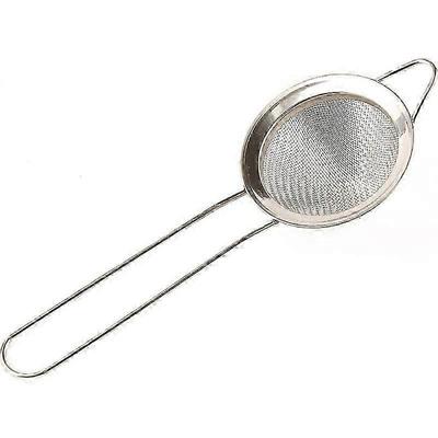 Coador de Cocktail-Aço Inoxidável-Coador de Chá Cónico-Ferramenta de Travamento Conveniente8.5cm (1 Peça, Prata)