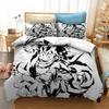 Anime My Hero Academia Zestaw Pościeli Chłopcy Dziewczynki Rozmiar Twin Queen Poszwa na Kołdrę Poszewka na Poduszkę Łóżko Dzieci Dorośli Moda Tekstylia Domowe