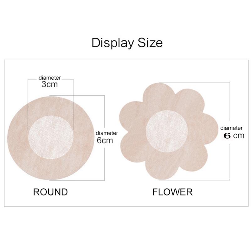 10Pairs Invisible Breast Nipple Pasties Cover Nude Bra Pad Self Adhesive Sticker