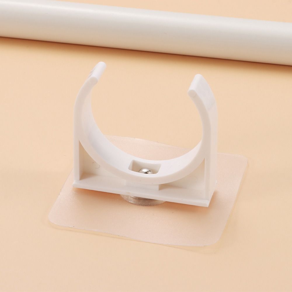 1/5Pcs Punch-freies Selbst-adhesive Rohr Klemme Garten Bewässerung Rohr Clip Stecker Wasser Rohr Halter