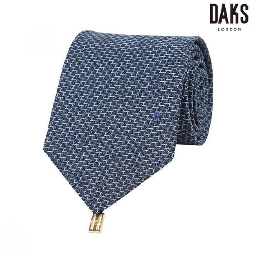 DakS Men S Mint Silk Blend Stair Pattern All Over Tie Dmg1acf1245m1 minted/000