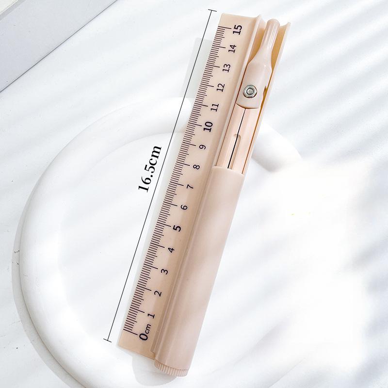 3 IN 1 Multifunctional Compass Ruler Integrated High Aesthetic Drawing Tools For Primary And Secondary School Supplies