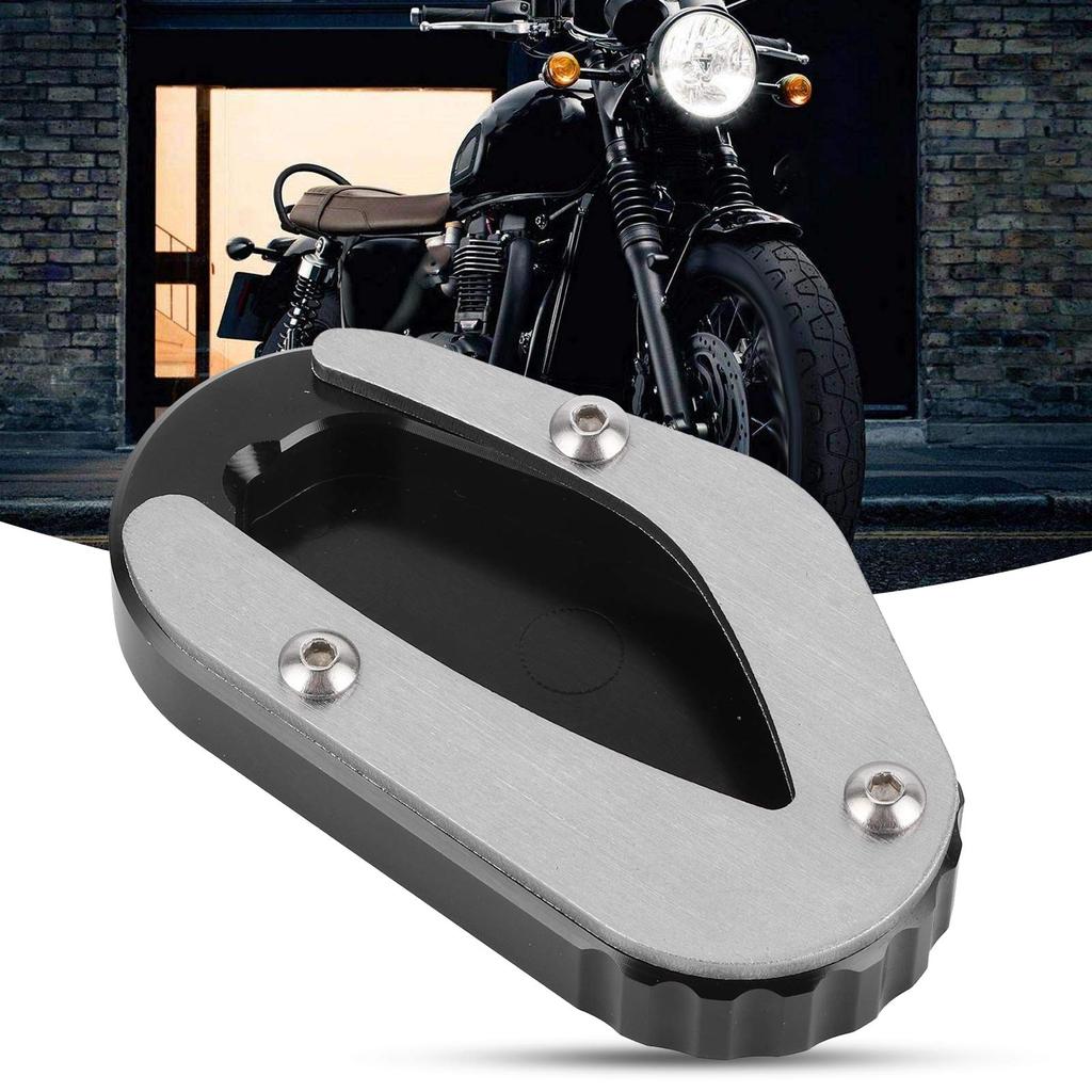 Tripad Side Stand Non-fading Fits Triumph Bonneville T100 Fits Triumph Bonneville T120 (Titanium)
