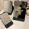 Portable Folding Makeup Mirror with Frame Desktop Vanity Mirror for Dorm, Office, or Home Use, On-the-Go Touch-Ups