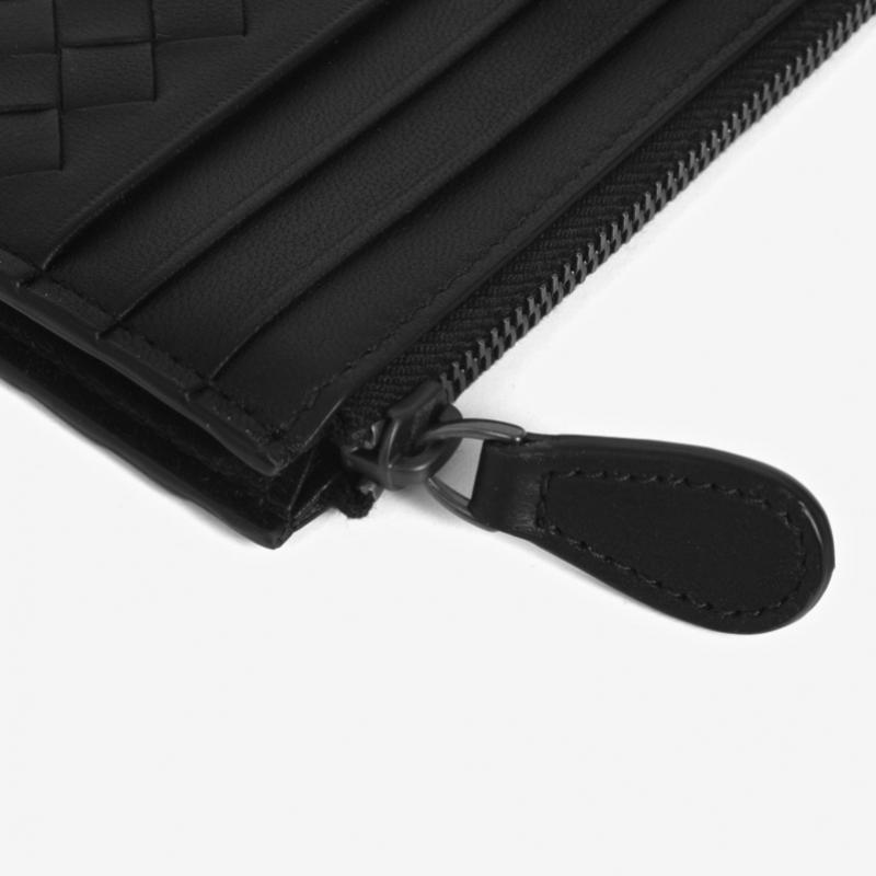 Bottega Veneta Intrecciato Zip Card Holder 367004 V3un1 1275
