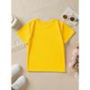 European sizes Summer Fashion Boys' Short-Sleeve T-Shirt "CAPYBARA" Cartoon Element with Capybara Holding Bubble Tea Print Outdoor Casual Top