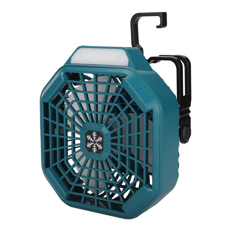 Portable Horizontal Fan with Light for Makita Multifunction Remote Fan 14.4V/18V Lithium Battery Workshop light Fan