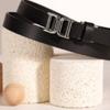 DakS Black Dd Silver Buckle Leather Women S Belt
