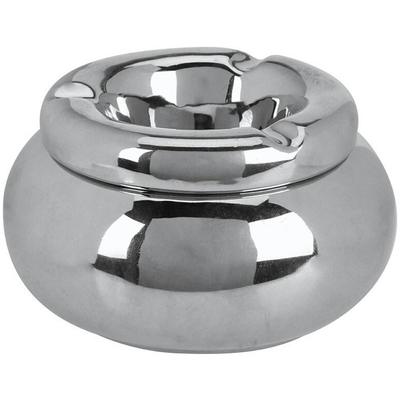 Aschenbecher aus Dolomit Silber 11 cm