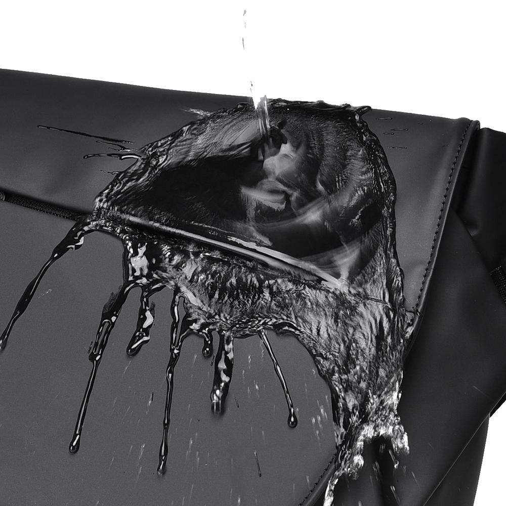 Solid Color Men's Large Capacity Shoulder Bag Outdoor Sports Crossbody Bag