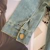 Girls' Casual Denim Dress with Lapel - New Spring & Autumn Fashion AQA025