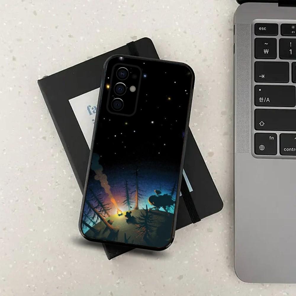 Outer W-Wilds Game Phone Case For Samsung S24,S21,S22,S23,S30,Ultra,S20,Plus,Fe,Lite,Note,10,9,5G Black Soft Cover