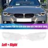 1 Pair Transparent PC Headlight Covers for BMW: Front Car Headlight Shell