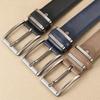 Pin Buckle Men'S Belt Belt Light Person Day Buckle Casual Leather Belt