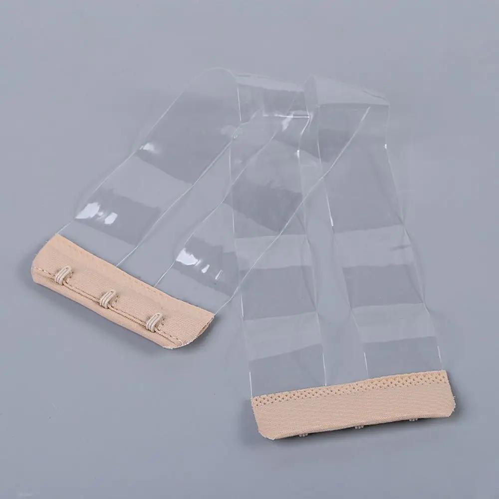 

Non Slip Invisible Women Solid Color Elastic Band Transparent Bra Extender Extension Buckle Bra Accessories Bra Buckle 70A