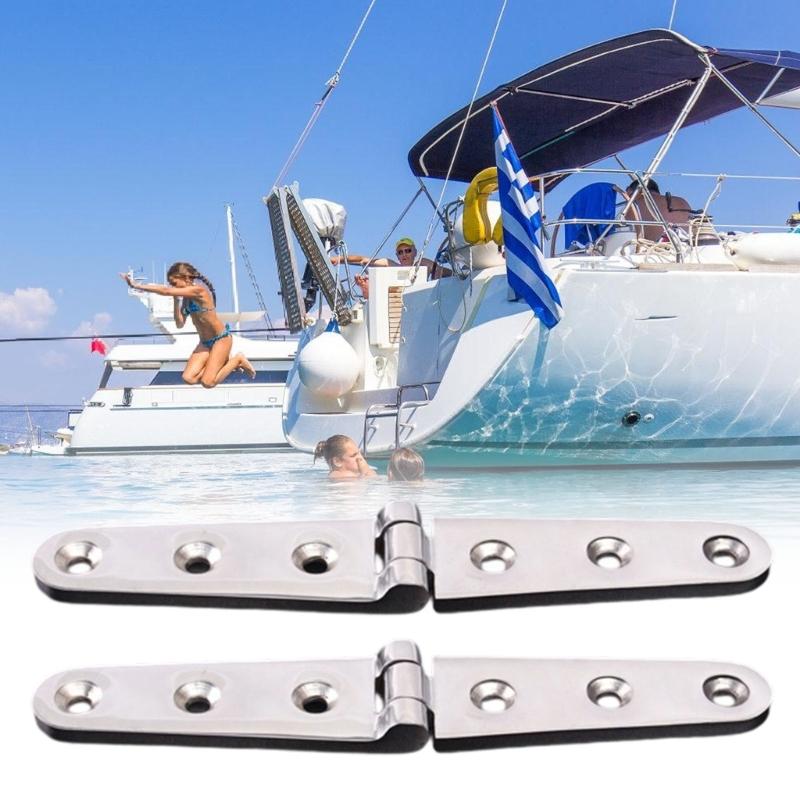 Oxidationproof Steel Mirror Smoothed Joint Strong Oxidation Resistant Noiseless Swing Design For Skiff Marine Entrances Ponderous Applications