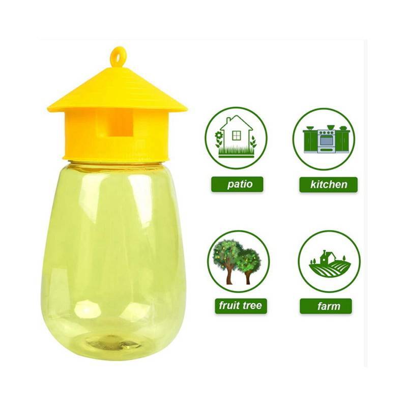 Fruit Fly Trap With Yellow And Green Baits For Garden Pest Control