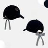 Korean Style Baseball Cap With Embroidered Dog Bowknot And Letter Design For Casual Women And Teens