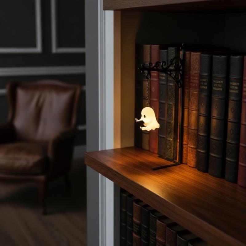 Atmosphere Lamp Vintage Bookshelf Lantern Light White Warm White Bookshelf Ghost Light Bookshelf Lamp Christmas