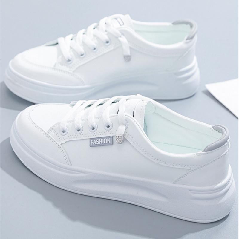 

Spring Autumn New Round Toe Comfortable Casual Sports Shoes for Women Fashionable and Elegant Anti Slip Student Running Shoes 35