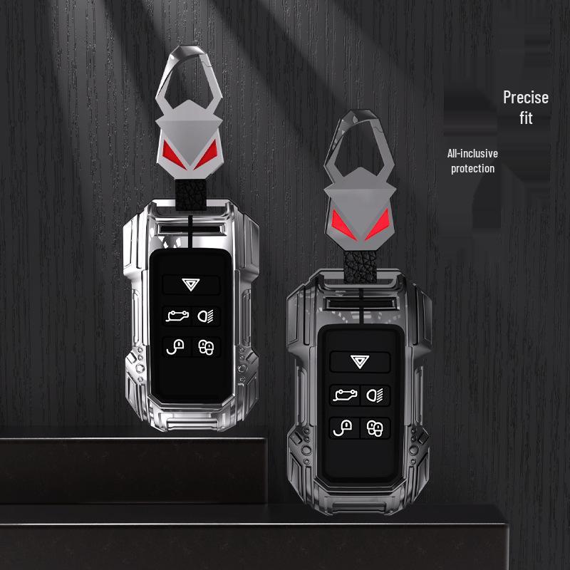 Compatible with 2021 Range Rover Evoque/Jaguar Key Case: Discovery 5, Velar, Sport Version - Car Star Pulse Key Bag