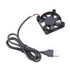 Router Cooling Fan PC Cooling TV Box Wireless Quiet 5V USB Power 50mm Fan Protective Net for Router Modem TV Box