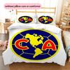Club America Pattern Bedding Home Decoration Birthday Gift (1 * Duvet Cover + 2 * Pillowcase, Without Core)