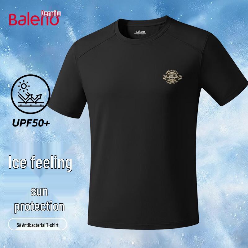 Baleno Men s UPF50+ Cooling Quick-Dry Anti-Bacterial T-Shirt 2XL