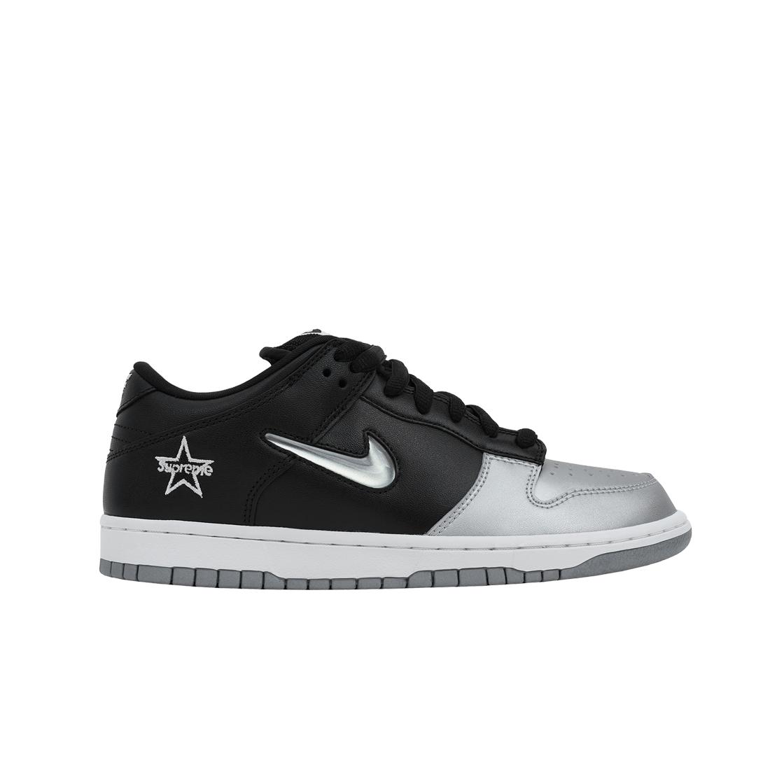 

Мужские кроссовки Nike x Supreme SB Dunk Low Jewel Swoosh Silver CK3480-001