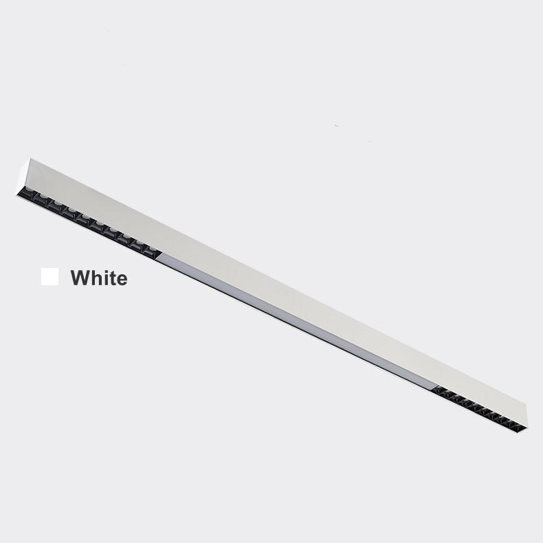 120cm Linear Bar Light LED Ceiling Lamp Surface Mounted Long Strip Grille Light Living Room Office Spotlight Floodlight 45W