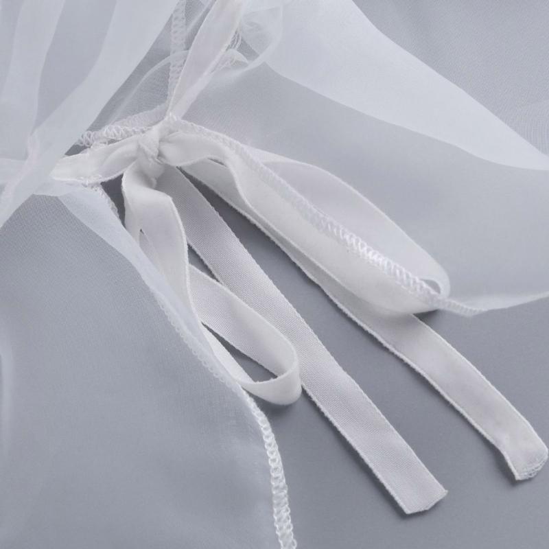 Ruff Collar Ruffled Victorian Cosplay Tie for Shirt Blouse Decorative Spread False Collar Play Costume Accessories