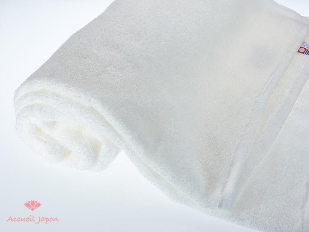 Imabary Imabari Brand Certified Product Spun Yarn Imabari Supima Angel Bath Towel White 70x130 Angel's