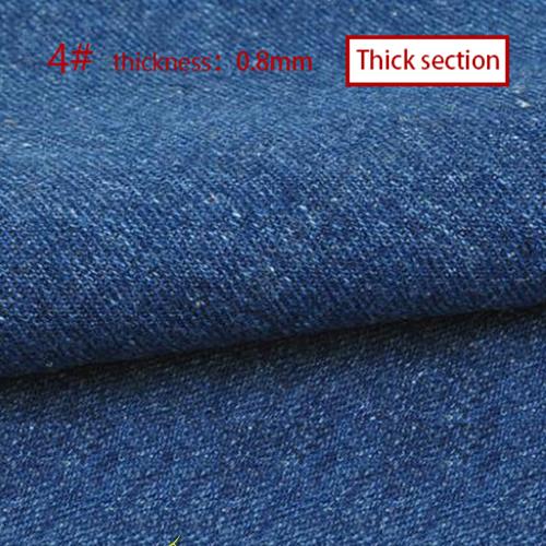 D30 SMTA 50*150cm Needlework The Cloth Fabric Tissues Knitted For Sewing Cachetelas Patchworksewing Aterial Denim Thick Section