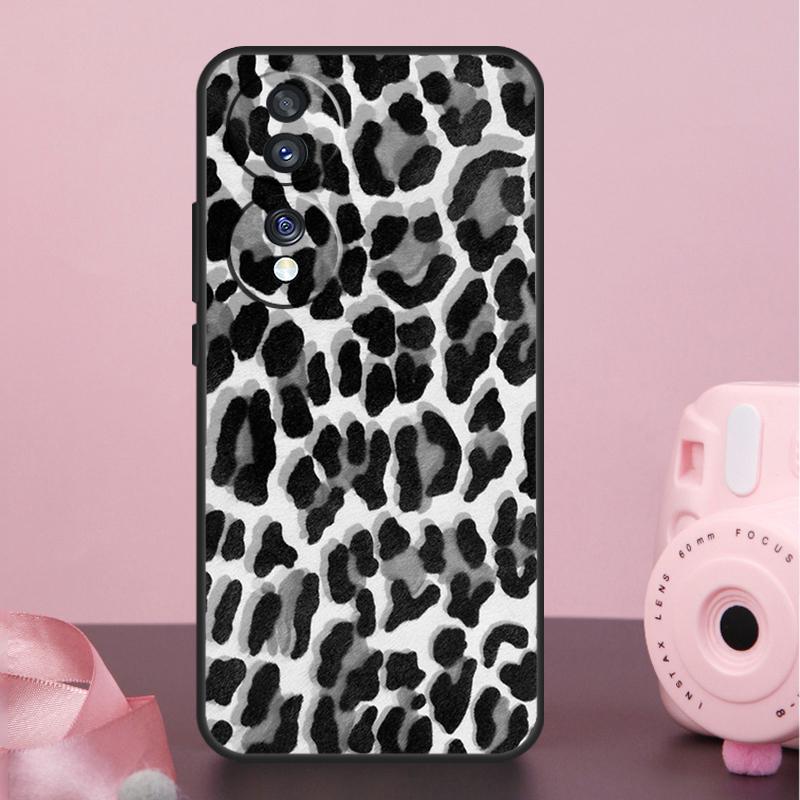 Leopard Print Case For Honor Magic 8 Pro 5 6 7 Pro Win X9a X9b X9c X9d X8b X8c 50 70 90 200 400 Lite Cover
