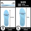 PhoenixSole Shock Made of Breathable Silicone Perfect for and Everyday Adjustable Size Insoles, Absorbing, Comfortable, Soft, Gel, Sports, Walking,