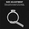M-Modern-Ring Size Adjuster For Loose Rings Invisible Ring Guard Clip Transparent Silicone Sizer Tightener Resizer 4 Sizes