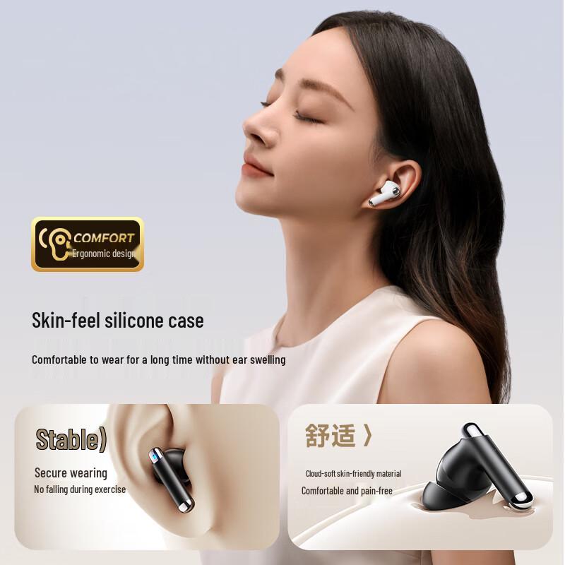 Xiaodu T200 Active Noise Cancelling Wireless In-Ear Bluetooth Earbuds
