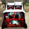 Terrifier hororové potištěné Povlečení vynikající sada lůžkovin sada povlaku na přikrývku sada přikrývky na postel ložní souprava luxusní dárek k narozeninám