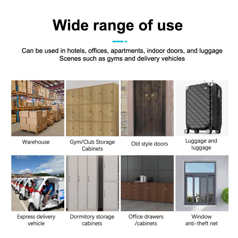 Smart Fingerprint Padlock Waterproof Biometric Fingerprint Keyless Door Lock Usb Rechargeable Security Padlock For House Unlock