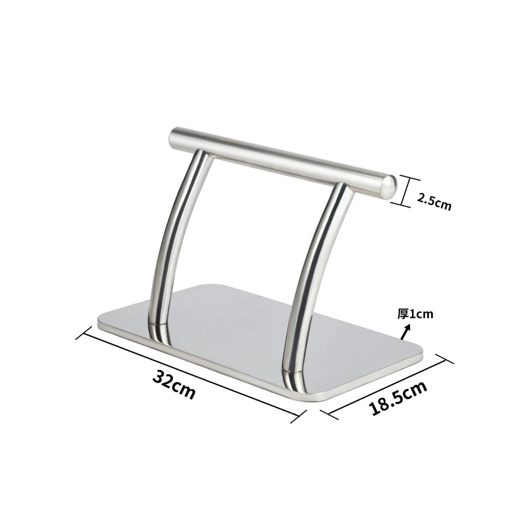 Barber Shop Stainless Steel Pedals, Barber Chair Floor Pedals Thickened Chassis, Removable Tripod Hair Chair Accessories