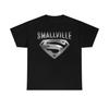 Smallville & LuthorCorp - Vorder- und Rückseite Druck Gildan Unisex Schwer Baumwolle T-Shirt