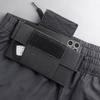 Durable Invisible Waist Belt Bag Portable Black Waist Bag Sport Belt Bag Sport