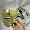 Steampunk Style Masquerade Mask Glitter Material Costume Mask  Mardi Gras Carnival