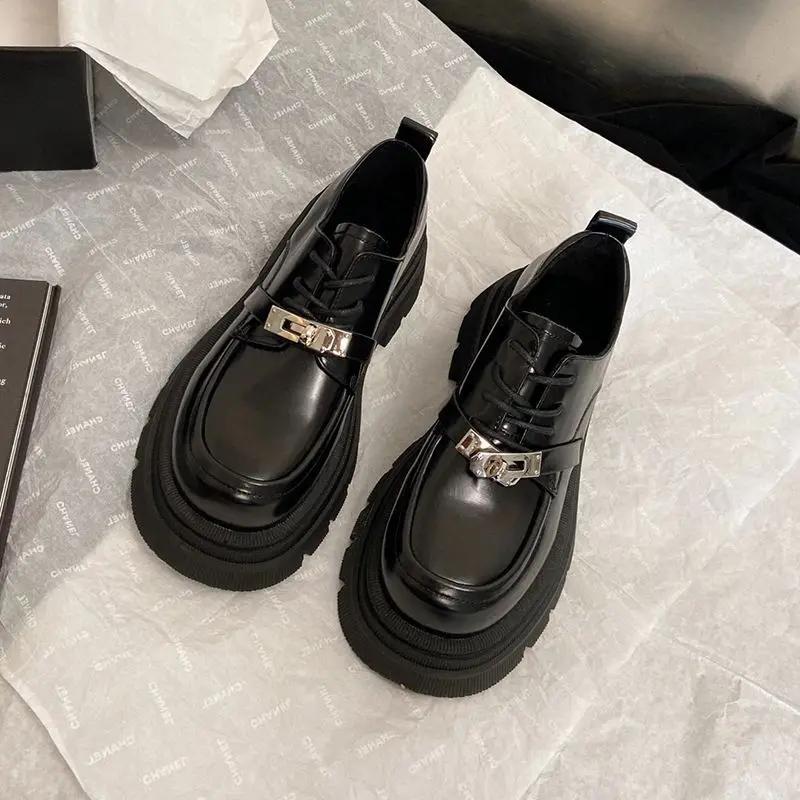 Fashion Women's Shoes with Medium Heels Mary Jane Japanese Style Lolita Platform Ladies Pumps Gothic On Offer Korean 39 Non Slip Stylish