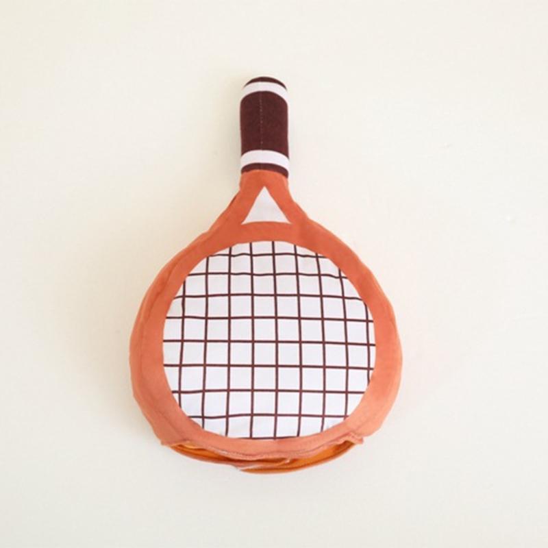 Lovely Tennis Racket Shape Hat Offering Warmth Breathability Hat for Various Outdoor Activity Christmas Gift for Girl