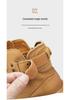 Men's Waterproof High-Top Leather Martin Boots, 2024 New Style Spring & Autumn Shoes for Men and Boys, Unisex Design.
