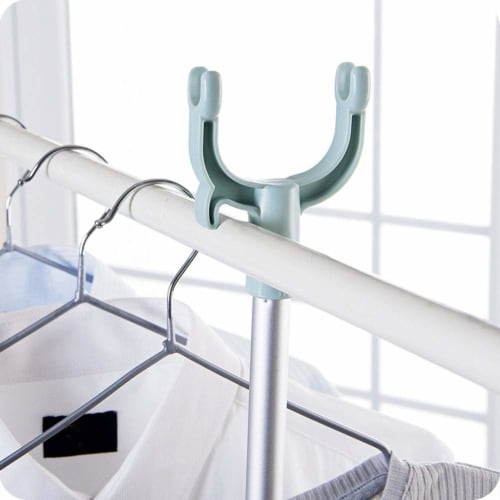 Adjustable Closet Extender Pole, Extendable Coat Hanger/Suit Hanger for Laundry, Over Shelf/Ceiling/Indoor/Outdoor Use, 61cm-102cm, BSTCAR