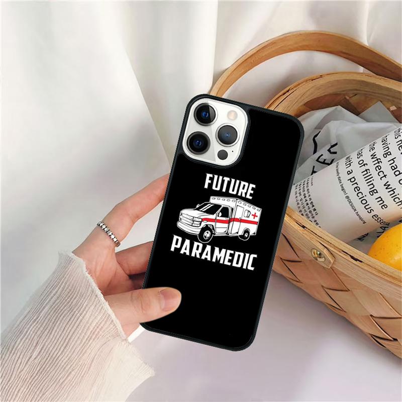 Paramedic Ambulance Mobile Celular Phone Cases for iPhone 17 Air 16 15 14 12 13 PLUS 11 PRO MAX Coque Fundas coque